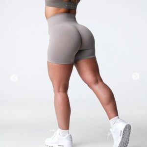 Grey NVGTN shorts